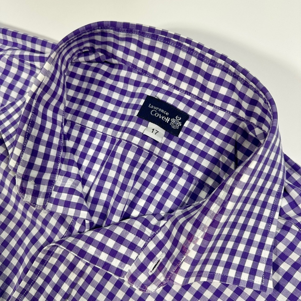 Men’s Lawrence Covell Shirt Size 17 (XL)​​​ - Picture 4 of 7